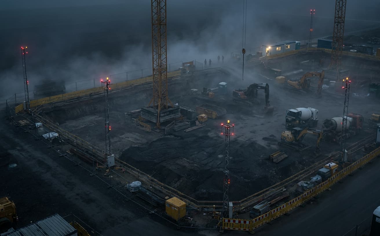 Die Baustelle der Zukunft: vernetzte Systeme, automatisierte Sicherheit, digitale Infrastruktur