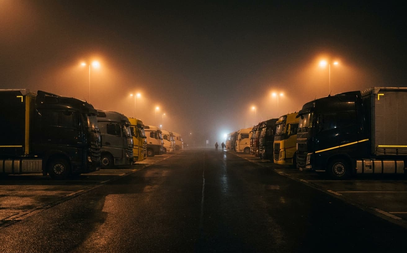 LKW-Diebstahl auf Rastplätzen: die nicht gelöste Lücke der deutschen Logistik